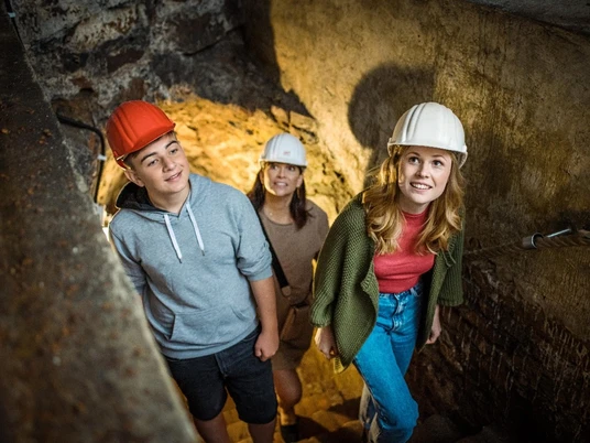 Unter dem Pflaster von Glauchau(c) Schlösserland Sachsen