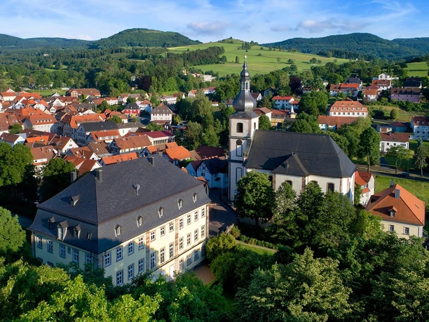 Gersfeld Ortsansichten, Blick Rodenbacher Küppel Gersfeld Ortsansichten, Blick Rodenbacher Küppel