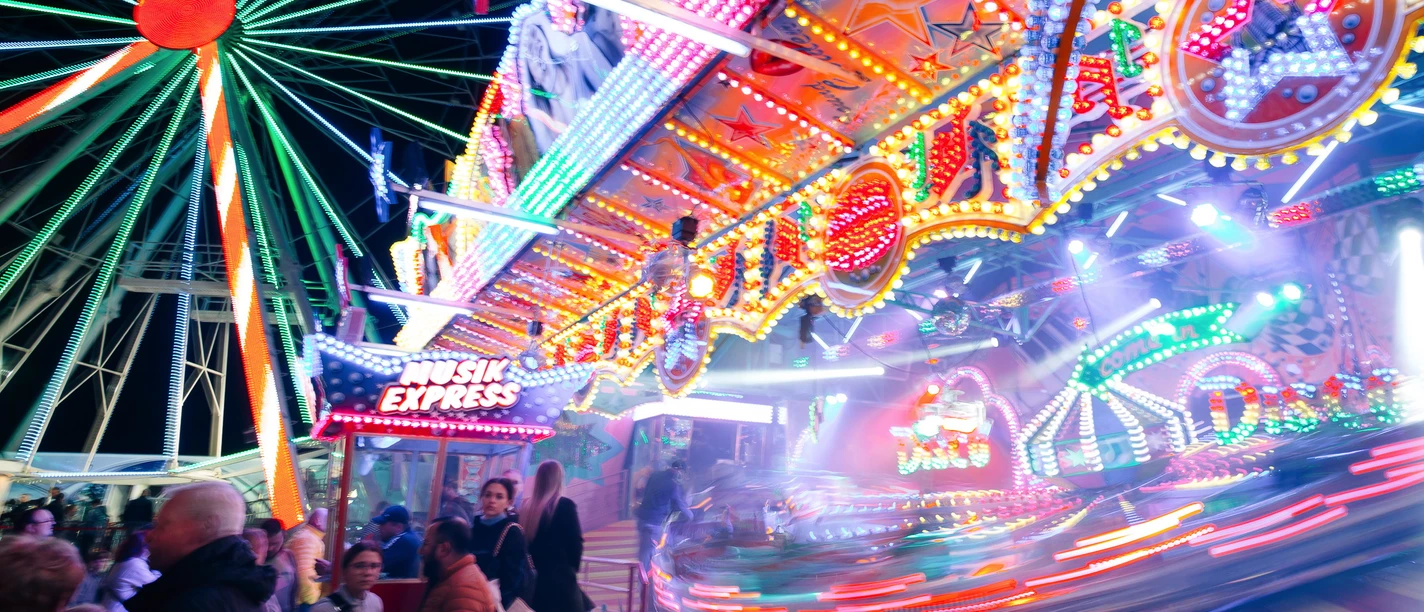 Jahrmarkt an der Halle Gartlage in Osnabrück Jahrmarkt an der Halle Gartlage in Osnabrück