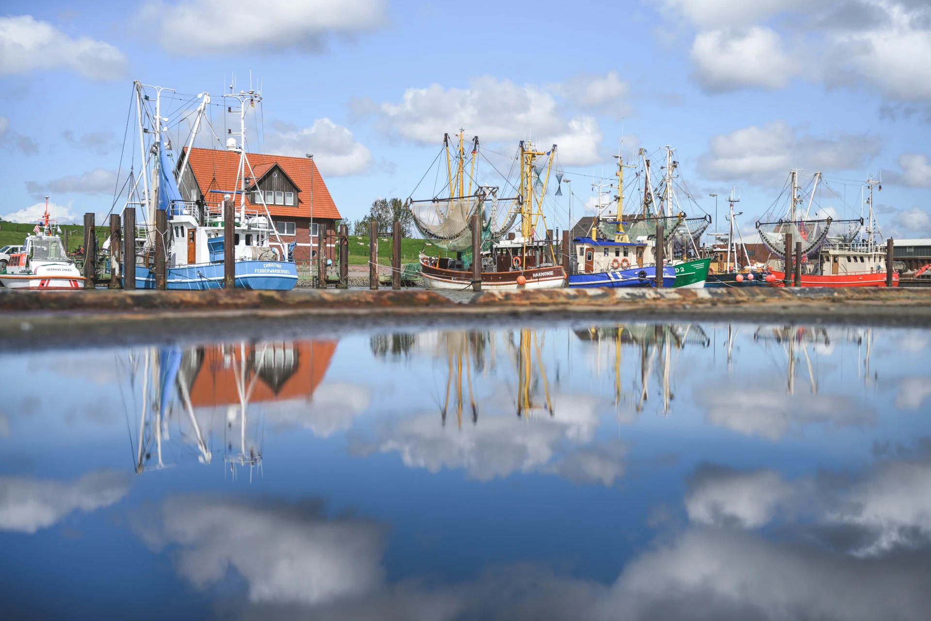 Kutterhafen Fedderwardersiel in Butjadingen