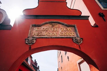 Heilgeistkloster Hofeingang