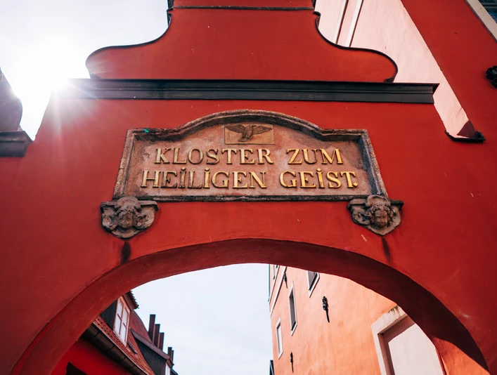 Heilgeistkloster Hofeingang