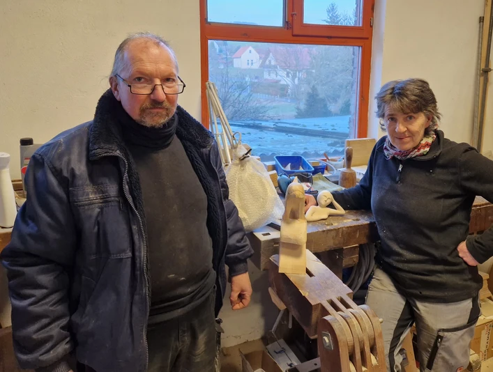 Michaela und Gerhard nah