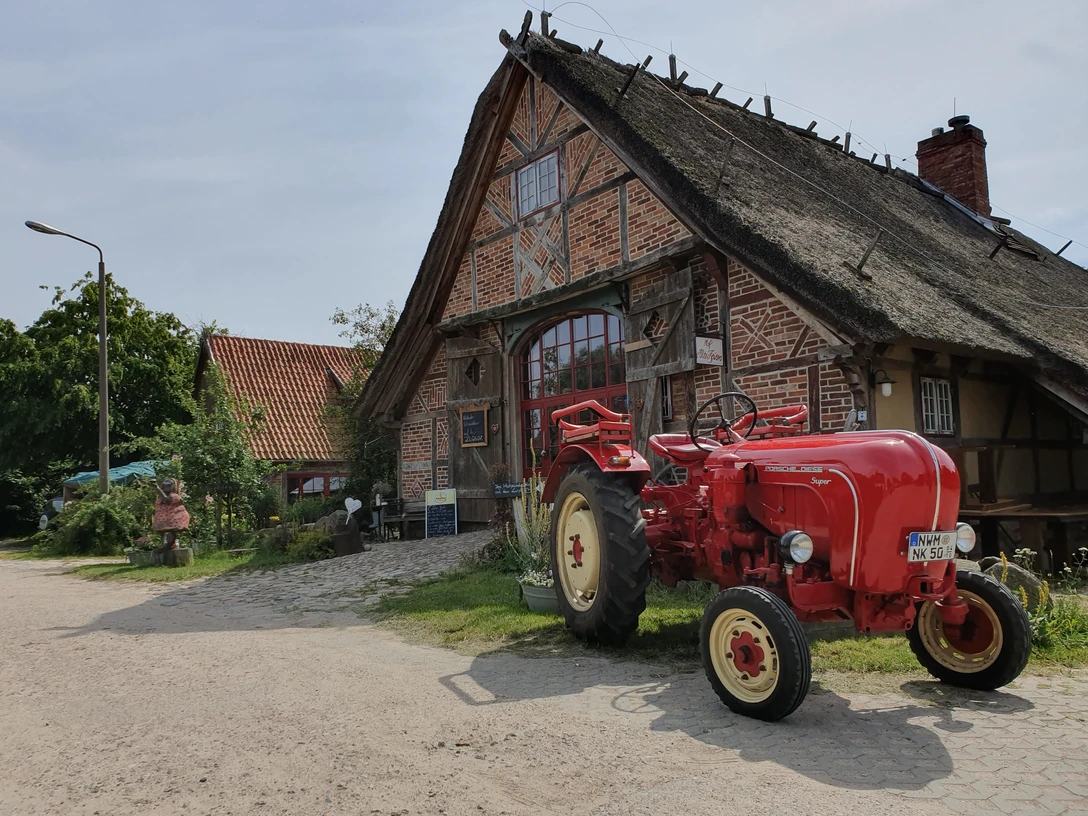 Urlaub unterm Reet - Treckerfahrten
