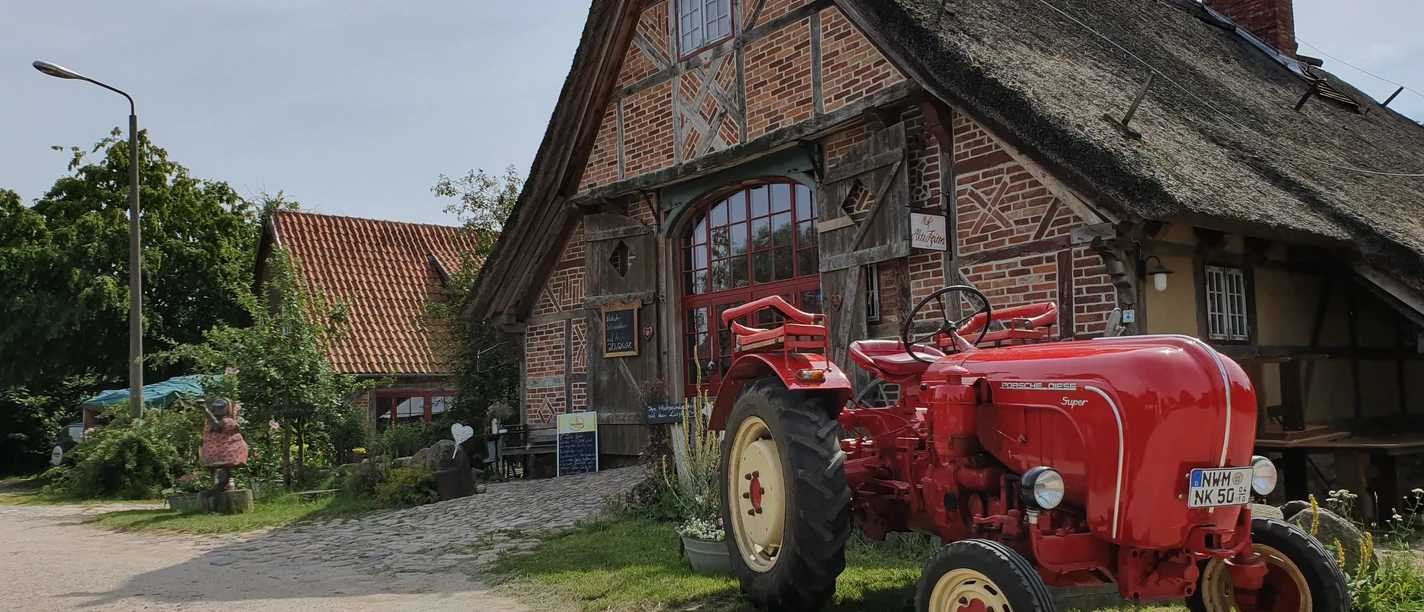 Urlaub unterm Reet - Treckerfahrten