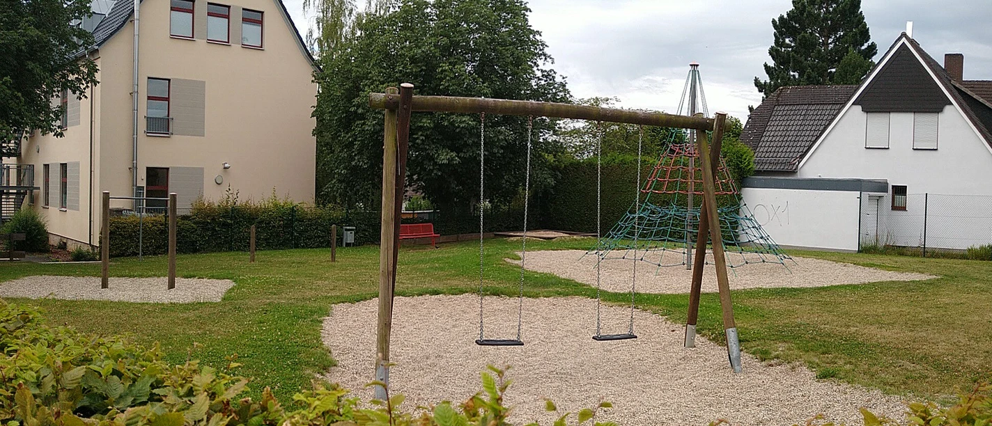 Spielplatz Marker Breite