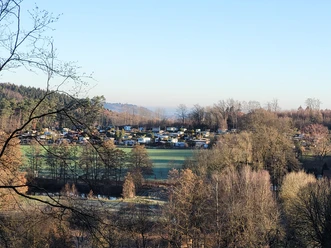 Ansicht aufs Eurocamp in Lienen