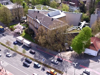 MQ4 - Luftansicht MQ4 LuftansichtMuseum Quarter Osnabrück - Aerial viewMuseumkwartier Osnabrück - LuchtfotoMQ4 set fra luften