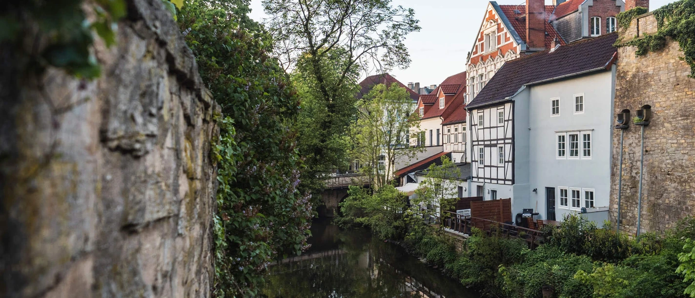 Blick von der Vitischanze auf die Osnabrücker Altstadt Blick von der Vitischanze auf die Osnabrücker Altstadt