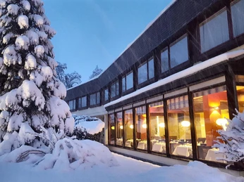 Berghotel Bastei im Winter
