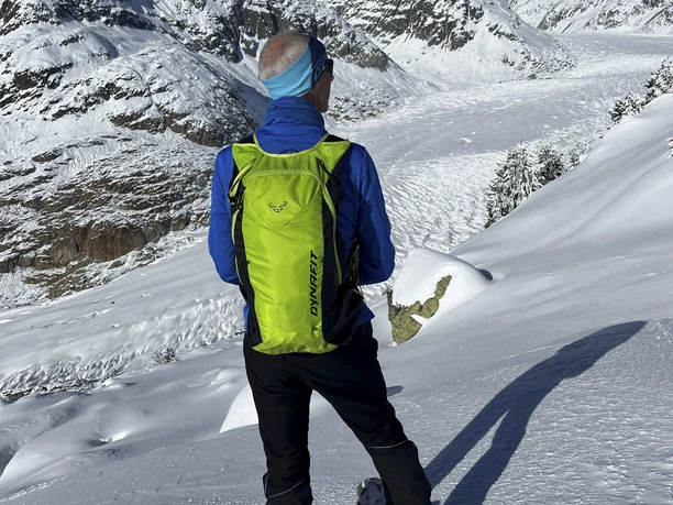 Schneehschulaufen mit Klaus Minnig in der Aletsch Arena