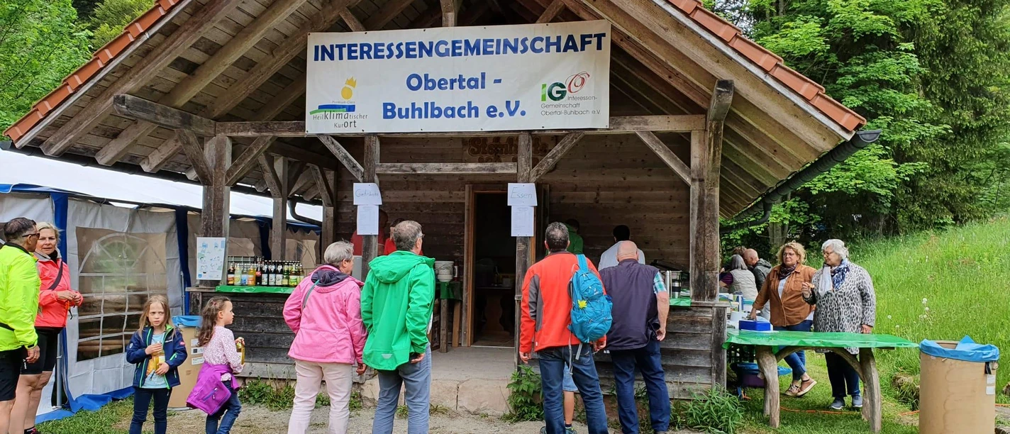 Bewirtung an der Steinhütte