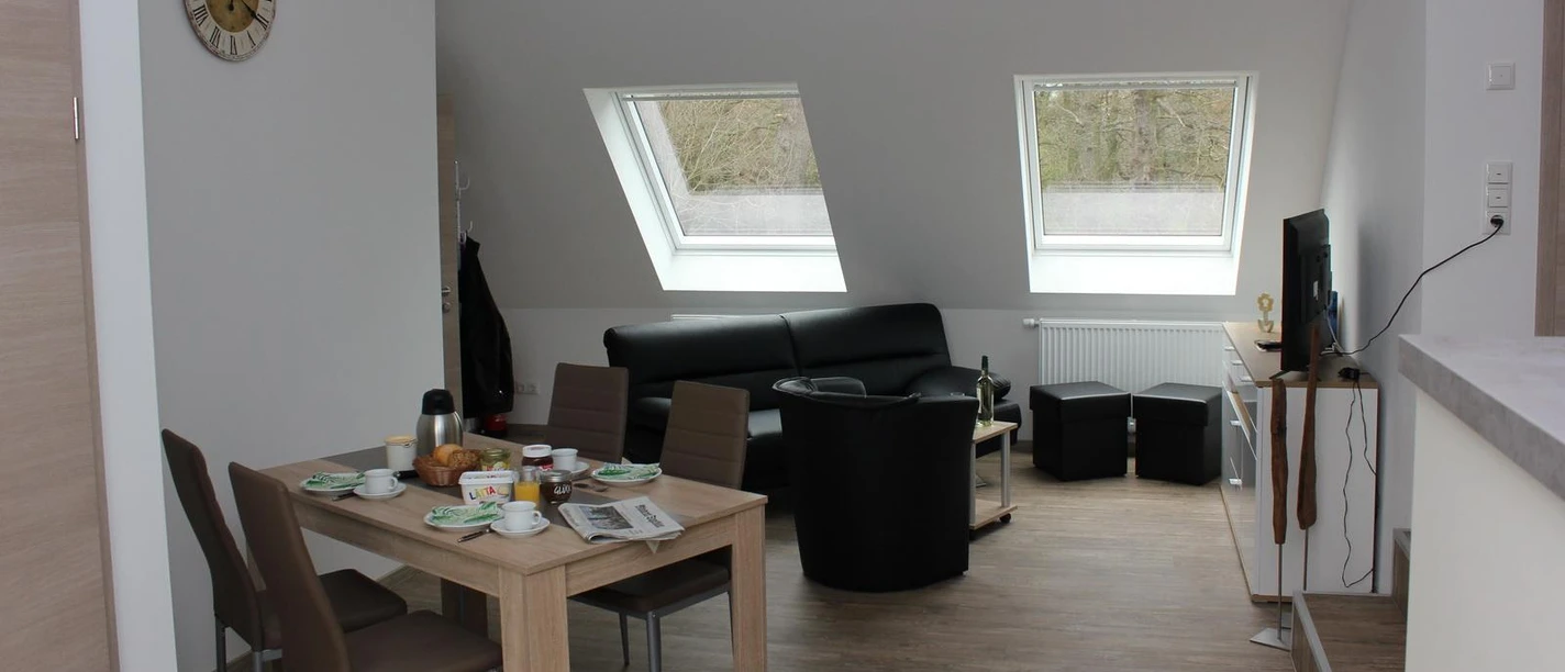 FeWo Schünenbusch - Essbereich-Wohnzimmer
