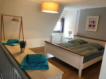 Charmantes Fachwerkhaus - Schlafzimmer