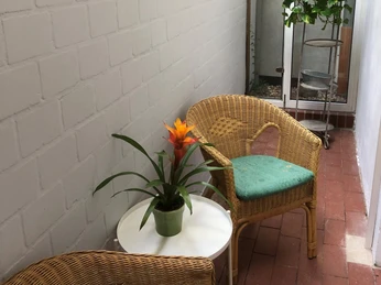 Charmantes Fachwerkhaus - Balkon