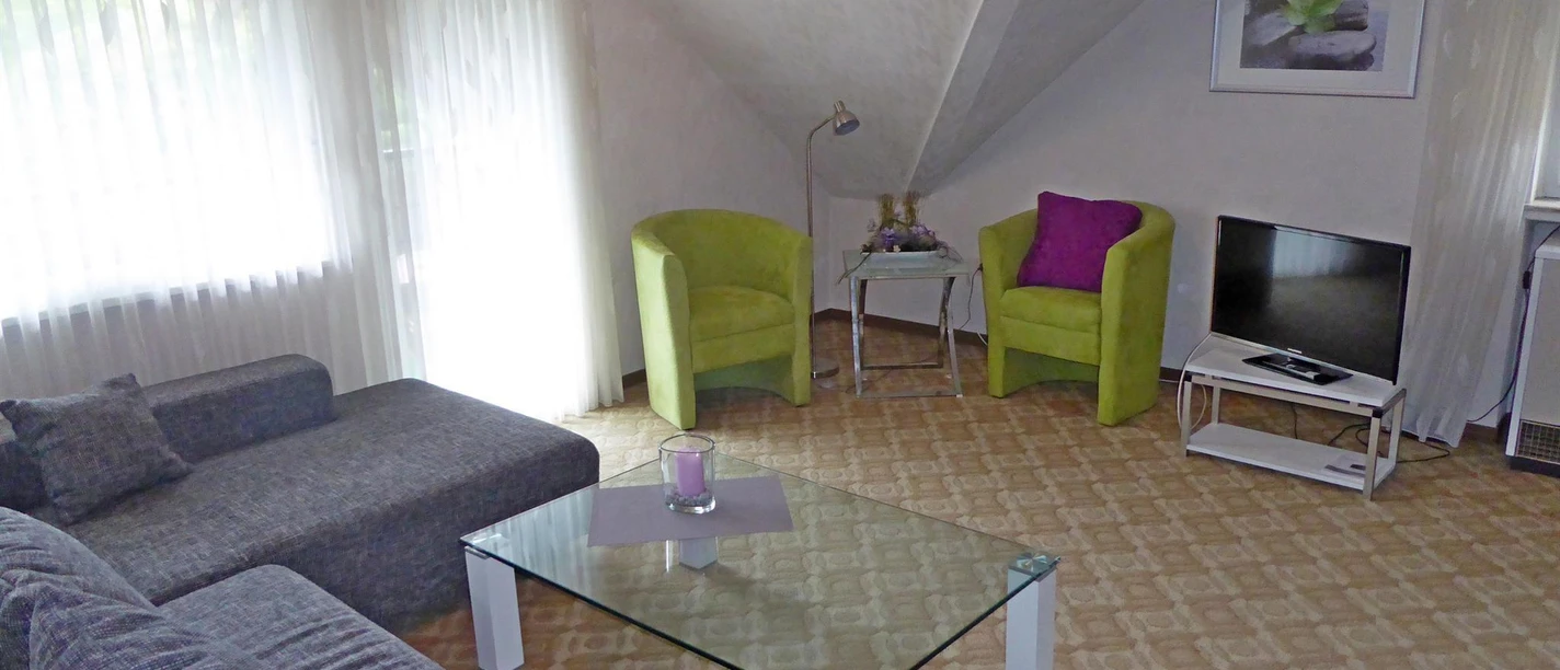 FeWo Wiehenblick - Wohnzimmer