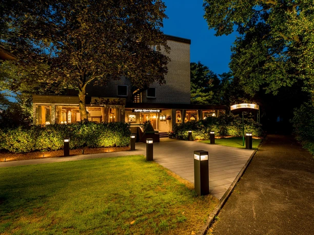 Restauranteingang Gronauer Tannenhof