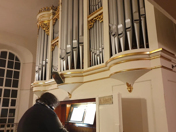 Geißler-Orgel Pfarrkirche Deuben Bennewitz