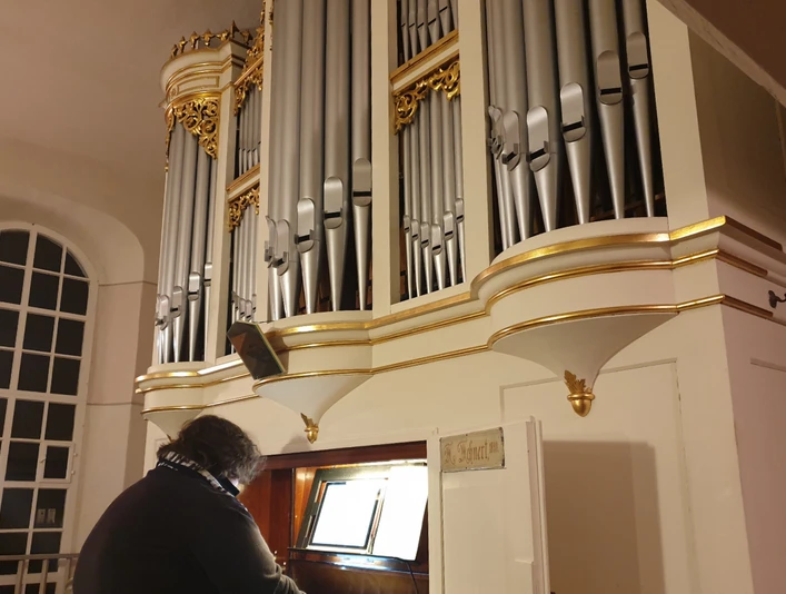 Geißler-Orgel Pfarrkirche Deuben Bennewitz
