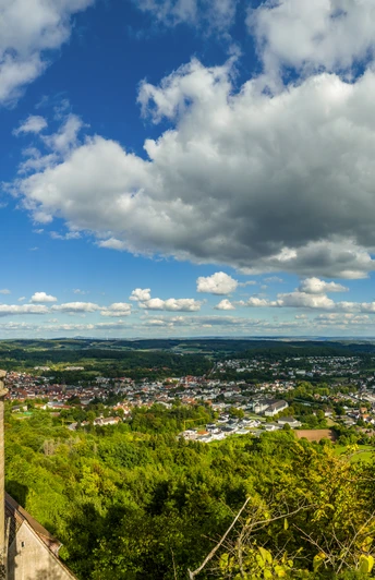 Blick auf Bad Driburg Kaiser Karls Turm