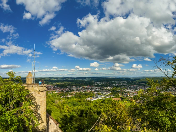 Bad Driburg-Kaiser-Karls-Turm-Teutoburger-Wald-Tourismus-D-Ketz-073-CC-BY-SA.jpg Blick auf Bad Driburg Kaiser Karls Turm