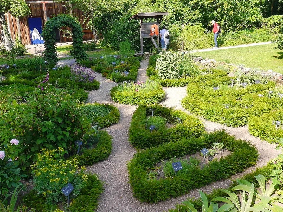 Kräutergarten Umweltzentrum Heerser Mühle