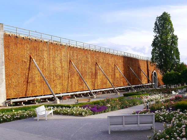 Rosengarten - grüne Oase am Gradierwerk