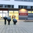 Museum für russlanddeutsche Kulturgeschichte Eingangsbereich des Museums für russlanddeutsche Kulturgeschichte in Detmold am frühen Abend.