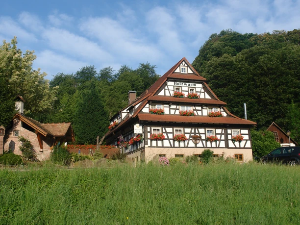 Hausansicht Holzwurm