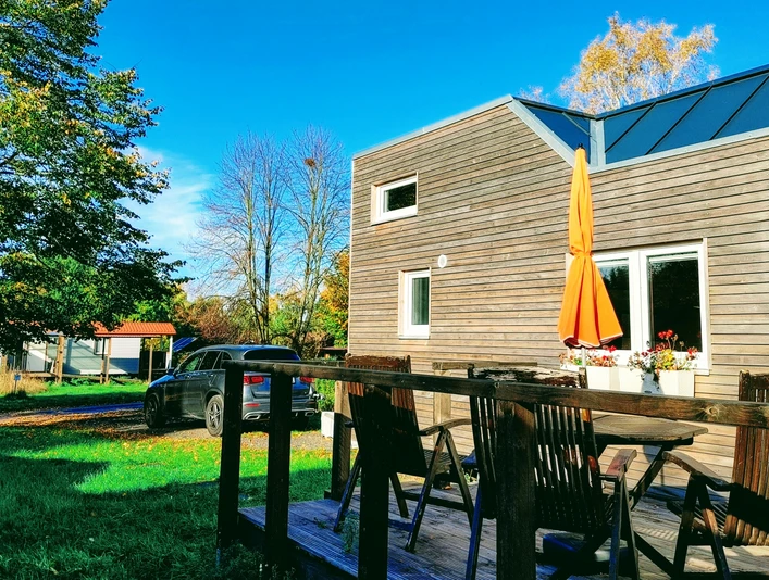 Außenansicht des my little tiny house` Außenansicht des my little tiny house`