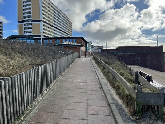 barrierefreier Strandübergang Strandstraße