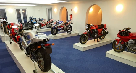 Motorräder im Motorradmuseum