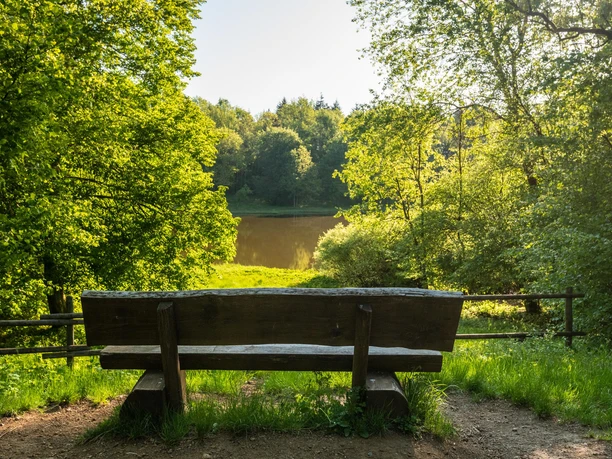 Ruhebank am Windsborn Krater
