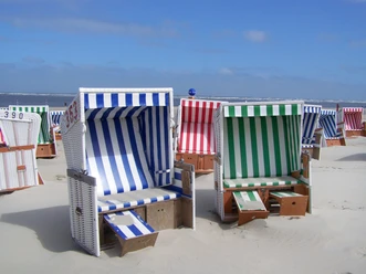 4039_Am_Strand_von_Baltrum.original.jpg Sand, Strand, Strandkörbe, Himmel, Meer