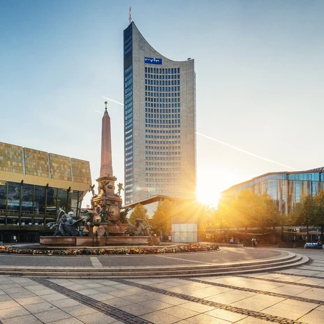 Restaurant Panorama Tower at the City-Hochhaus | Leipzig Convention Bureau Restaurant Panorama Tower at the City-Hochhaus at Augustusplatz - presented by Leipzig Convention Bureau
