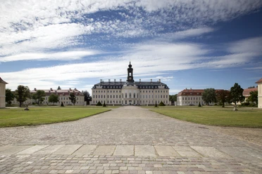 Anlage des Schloss Hubertusburg in Wermsdorf - Architektur in der Region Leipzig Anlage des Schloss Hubertusburg in Wermsdorf in der Leipzig Region