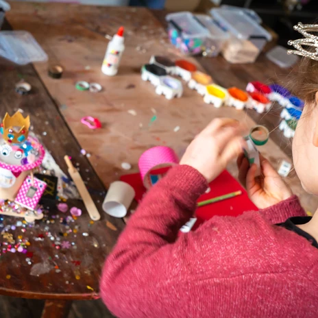 Bastelset Robota Blanka - Kindergeburtstag feiern mit den Erfinderkindern in Leipzig