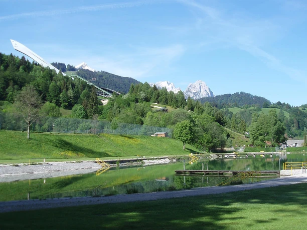 Ausblick auf Schanze
