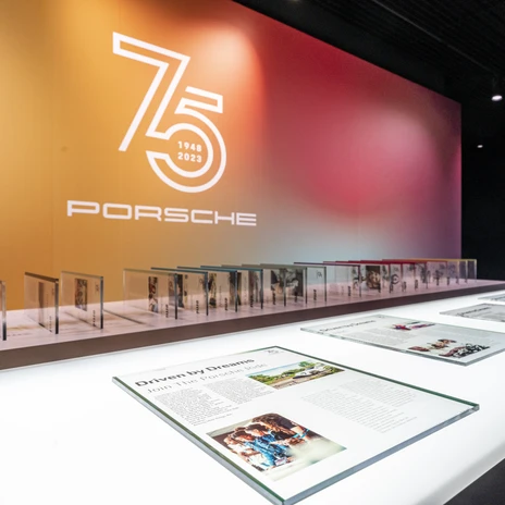75 Jahre Porsche: Ausstellung in der Autostadt