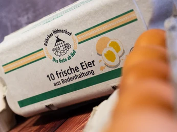 Eierkarton Hühnerhof Bührke