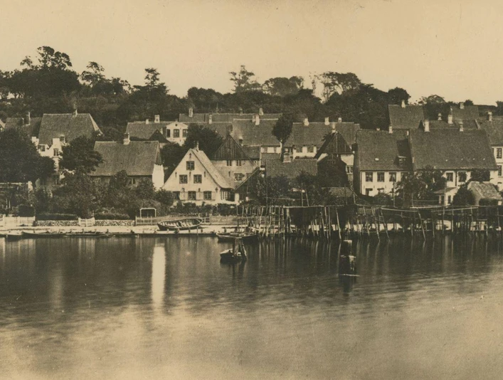 Blick auf Jürgensby um 1881