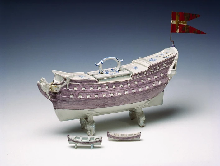 Bowlengefäß als Teil des Gelagsschatzes