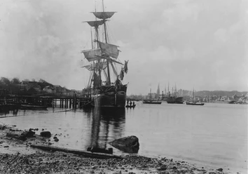 Ballastbrücke 1901