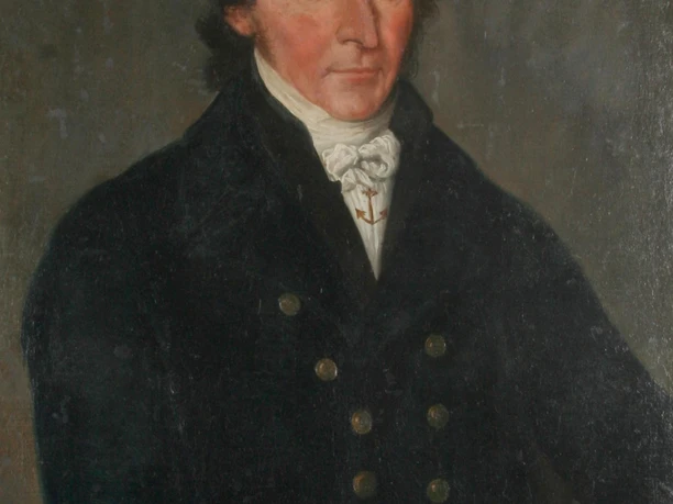 Porträt eines Kapitäns um 1810