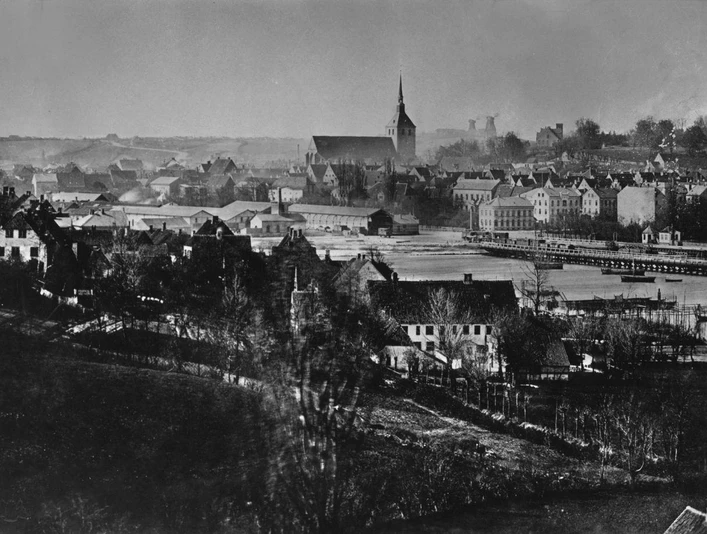 Blick auf die Nikolaikirche