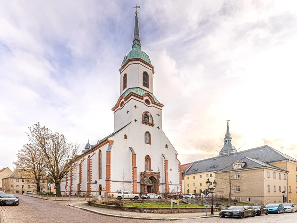 Roßwein town church