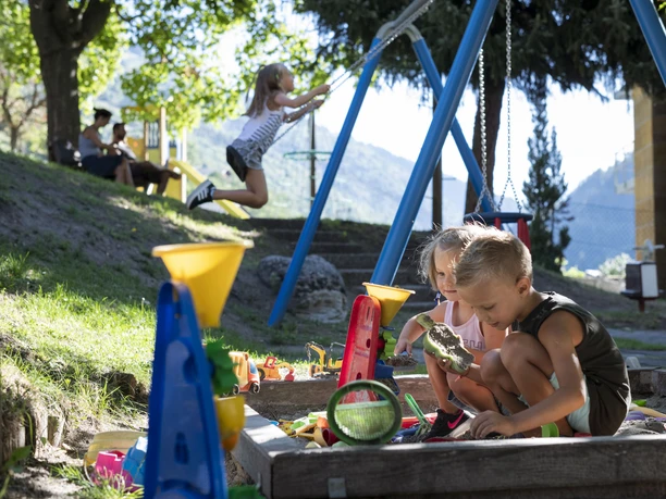 Spielplatz de Sepibus Mörel, Aletsch Arena Spielplatz de Sepibus Mörel, Aletsch Arena