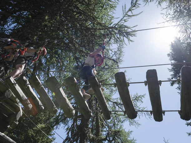 Seilpark Baschweri, Bettmeralp - Aletsch Arena Seilpark Baschweri, Bettmeralp - Aletsch Arena