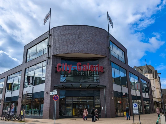 Öffentliche Toilette in der City Galerie Peine