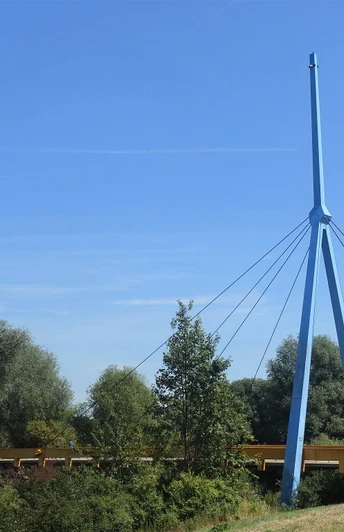 Pylonbrücke am Salzgittersee
